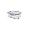 Fika Glace Cam Saklama Kabı 800 ml. Gri