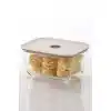 Fika Clik Dikdörtgen Saklama Kabı 2600 ml. Bej