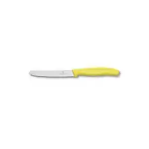 6.7836.L118 11 cm. Tırtıklı Küt Bıçak Sarı