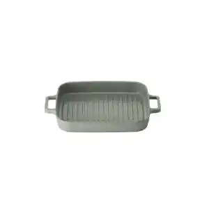 Fika Dikdörtgen Grill Tava 28 cm. Gri