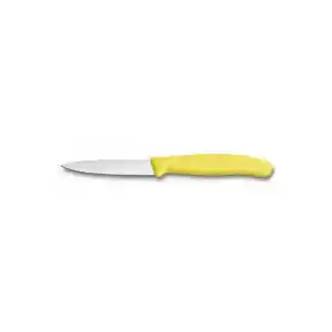 6.7606.L118 SwissClassic 8 cm. Düz Soyma Bıçağı Sarı
