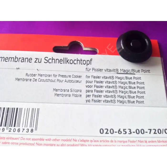 Orjinal Valf Contası Vitavit® Magic / Vitaquick® Bluepoint & Redpoint & Greenpoint & SatinBlack & Glossy Uyumlu 020-653-00-720