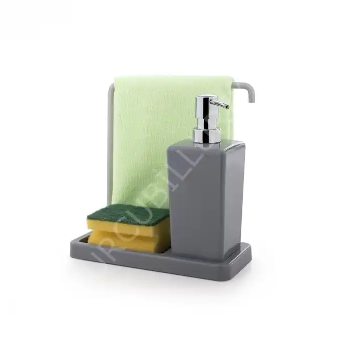 Luna Sıvı Sabunluk Gri