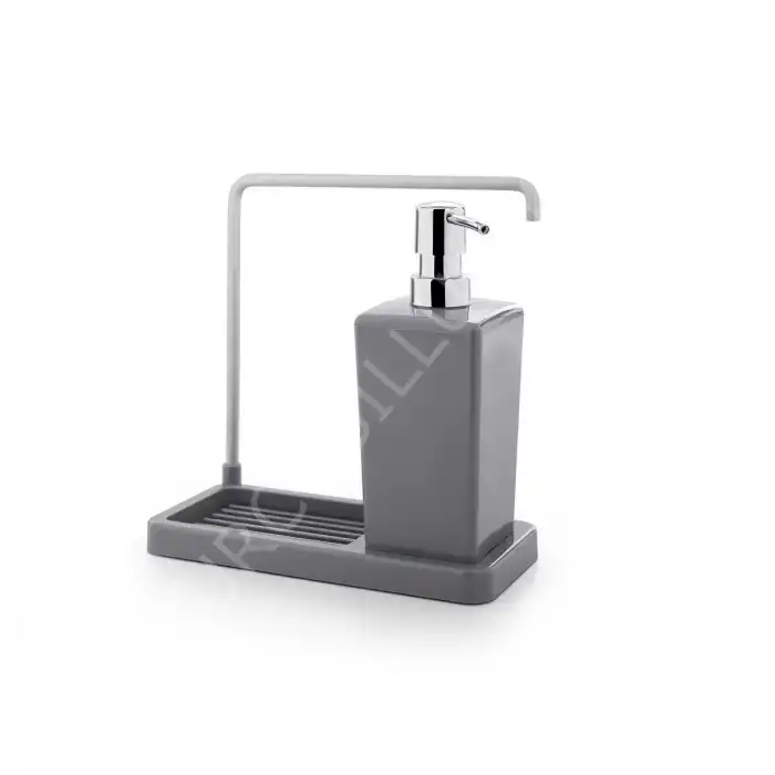 Luna Sıvı Sabunluk Gri