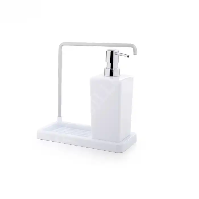 Luna Sıvı Sabunluk Beyaz