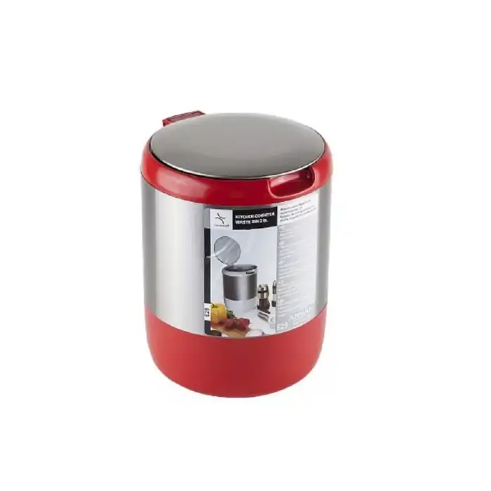 Pasifik 3 l. Tezgah Üstü Kova Kırmızı