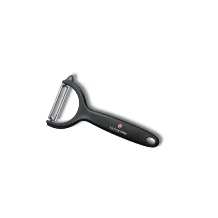 3lü Siyah Set Dik ve Sapan Soyacak & 10 cm. Tırtıklı Sivri Bıçak