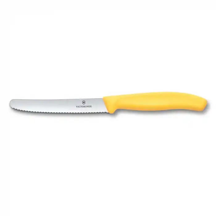 6.7838.C1 Swiss Classic 11cm Biftek & Pizza Bıçağı Sarı