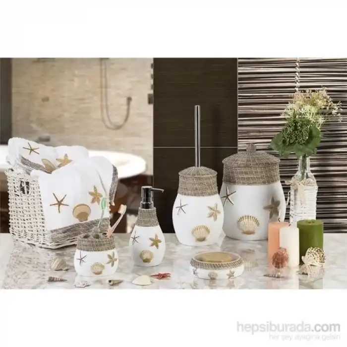 Deniz Yıldızı Kapaklı Kova