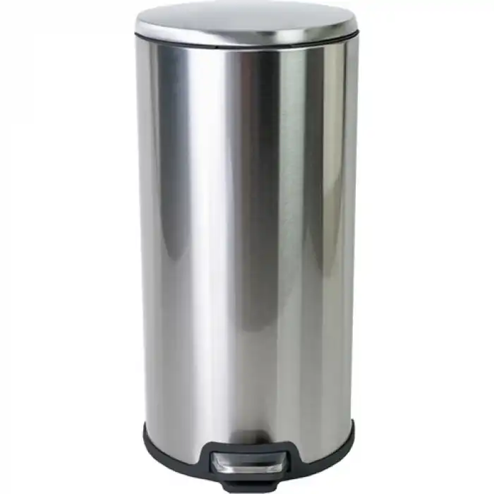 Cigo Paslanmaz Çelik Pedallı Çöp Kovası 20 L.