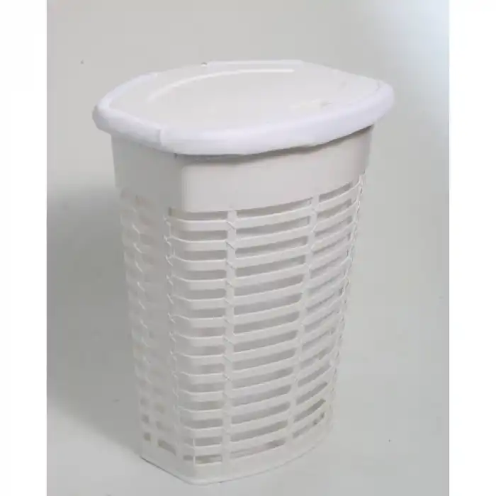 Palm Çamaşır Sepeti Beyaz