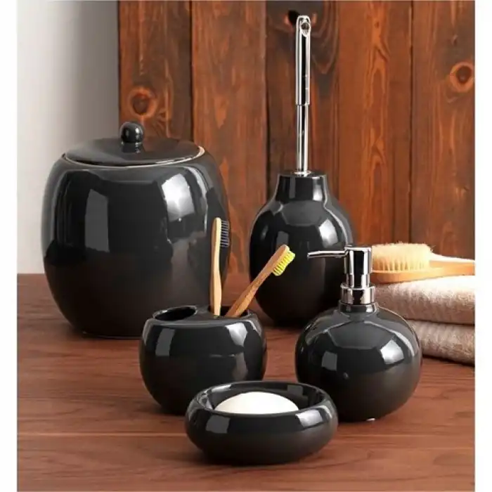 Bety Siyah Sıvı Sabunluk