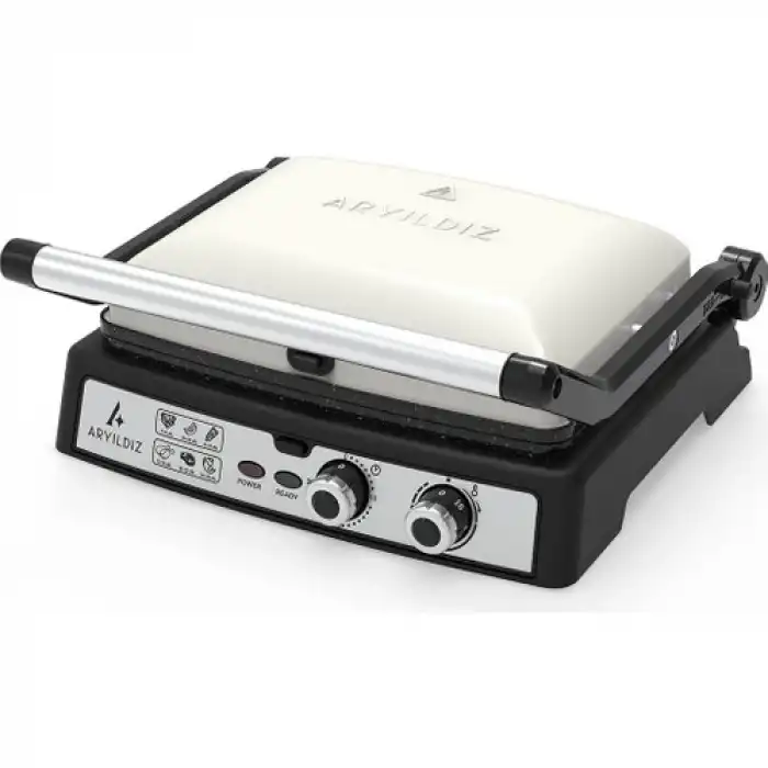 Multi Grill Tost Makinesi Krem