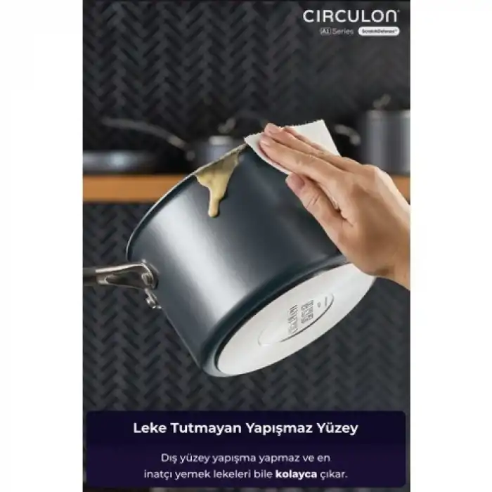 Circulon 18 cm Kapaklı Sos Tenceresi