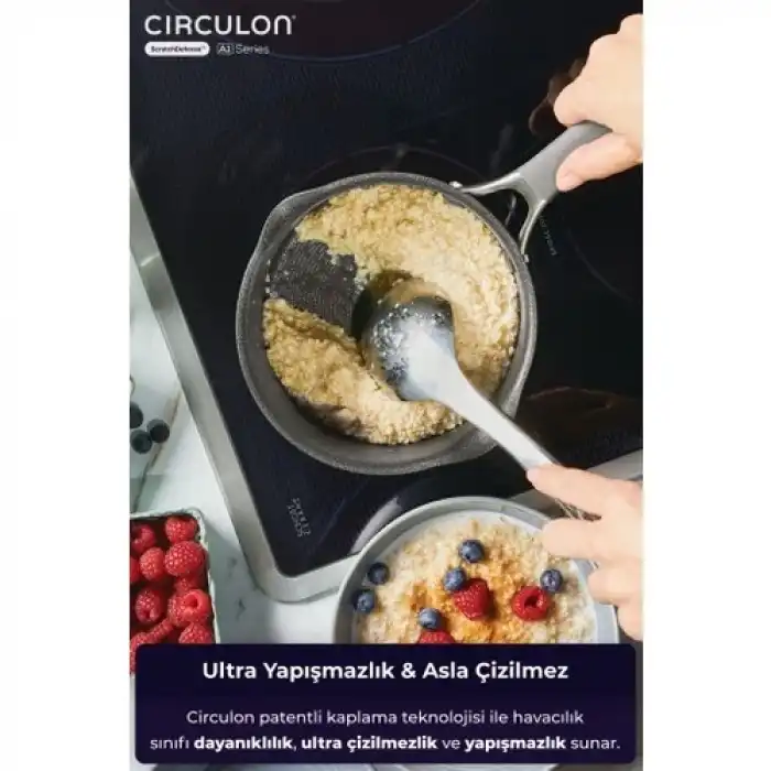 Circulon 16 cm Kapaklı Sos Tenceresi