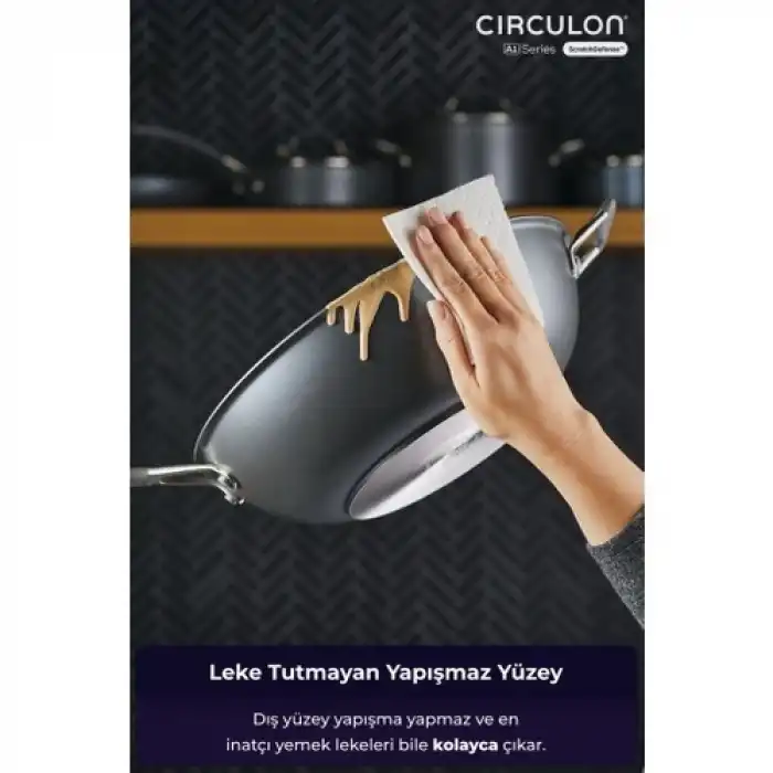 Circulon 34 cm Wok Tava