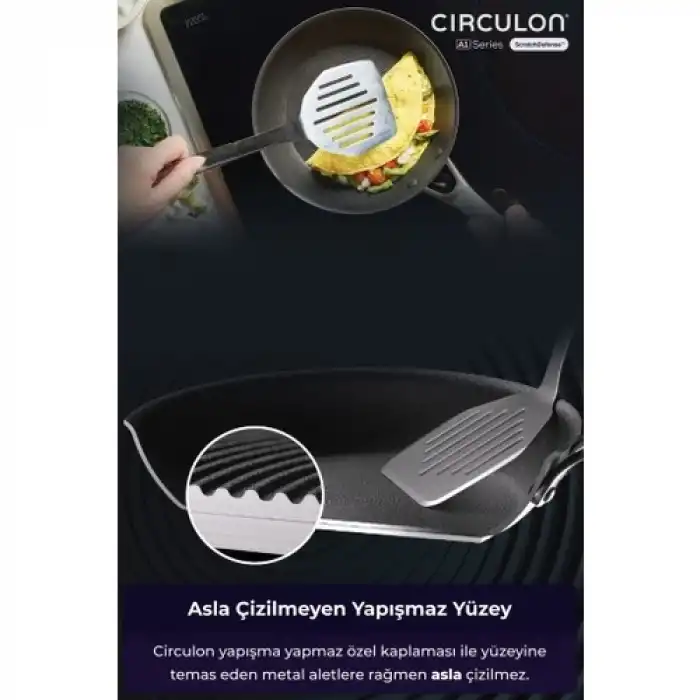 Circulon 21 cm Kızartma Tavası