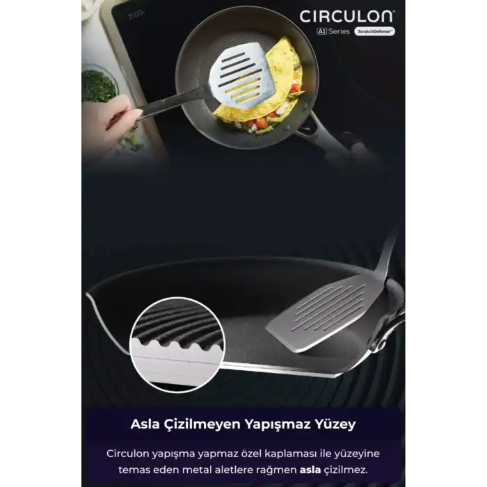 7 Parça Tencere & Tava Seti