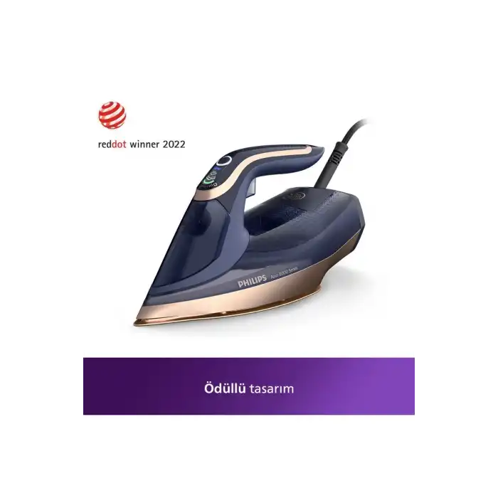 DST 8050 Azur Buharlı Ütü 3000 Watt 8g/dk Sürekli Buhar 260g Şok Buhar