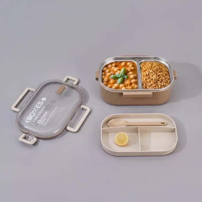 Bento Lunch Box Haki 920 Ml.