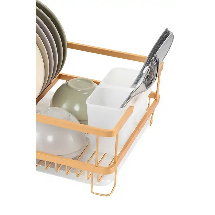 Bianka Alüminyum Gold Paslanmaz Mini Bulaşık Sepeti