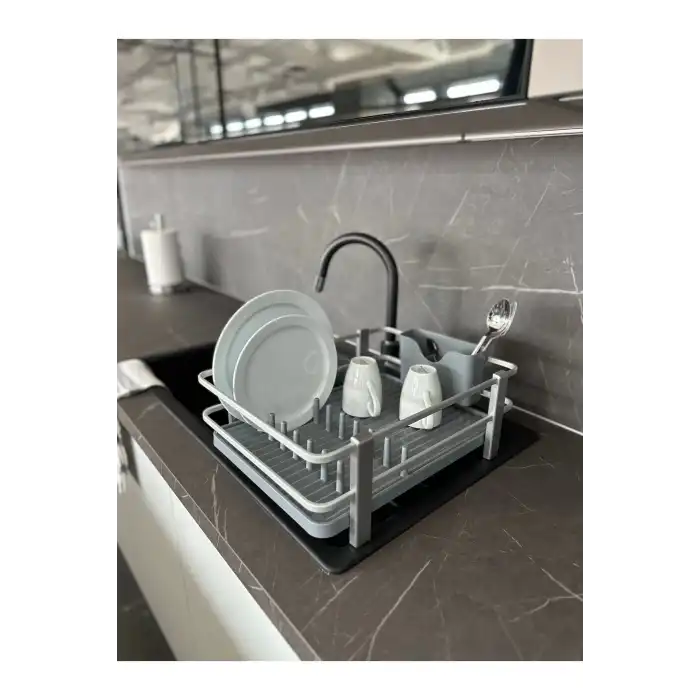 Blanca Aluminyum Bulaşıklık Gri