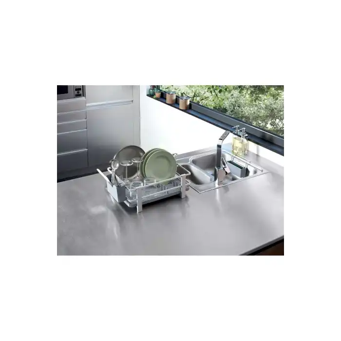 Blanca Aluminyum Bulaşıklık Gri