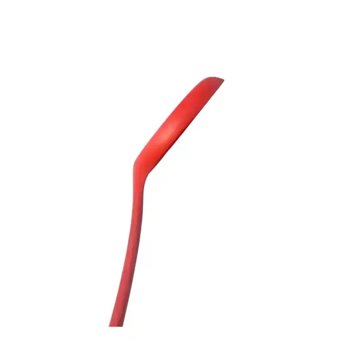 Burcummm Silikon 2 li Uzun Kepçe Kevgir Seti Kırmızı