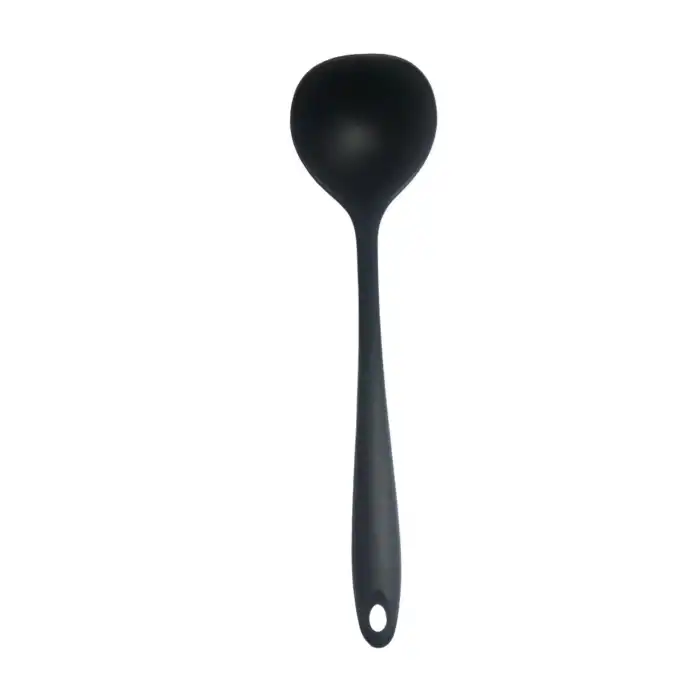 Burcummm Silikon Uzun Kepçe Siyah