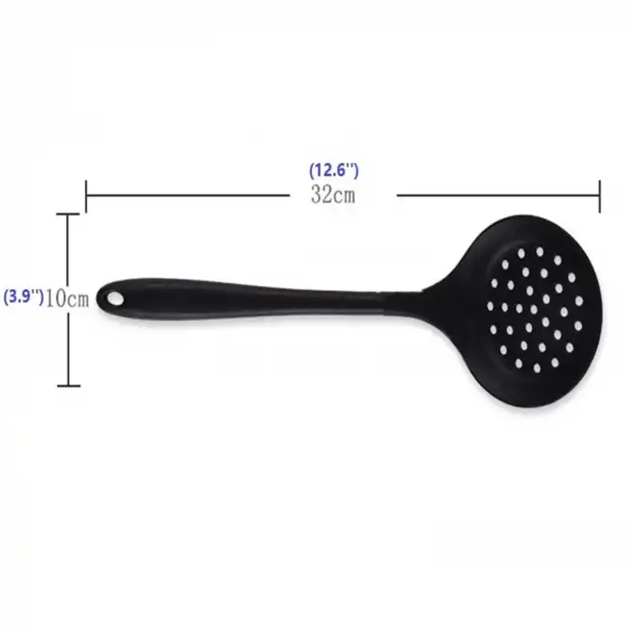 Burcummm Silikon Uzun Kevgir Siyah