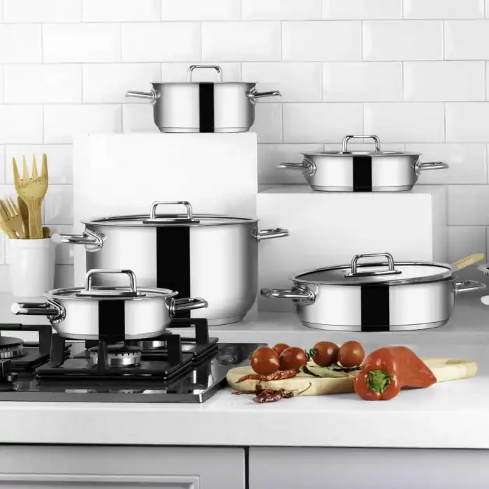 Colombus Paslanmaz Çelik Derin Tencere 18 cm.