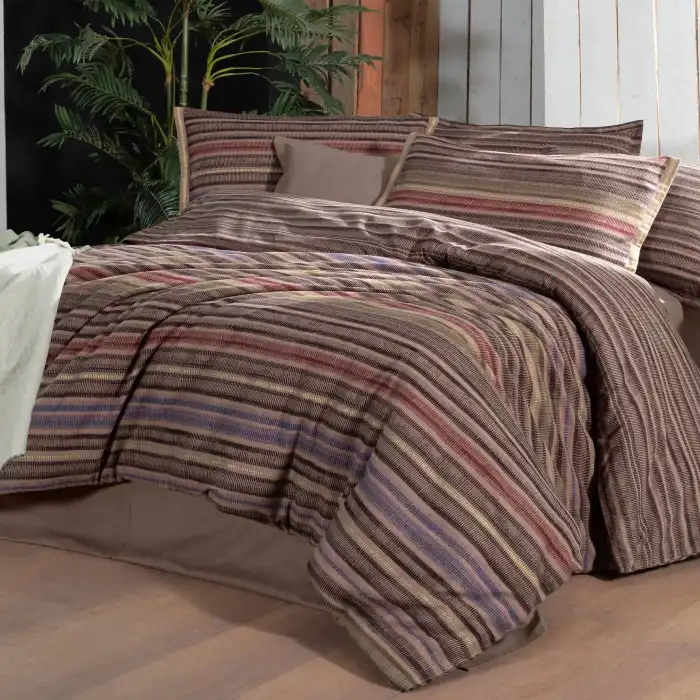 Fauna V1 Flanel Çift Kişilik Nevresim Takımı