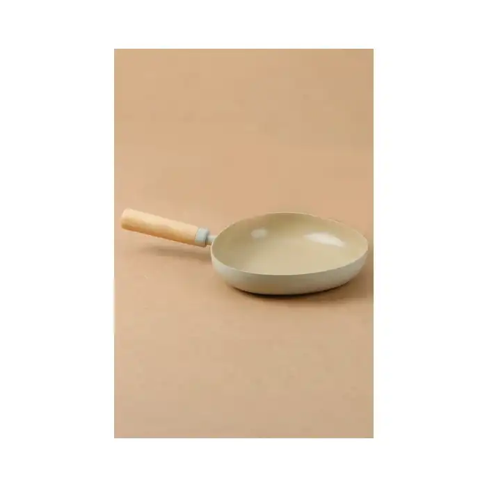 Fika Apex Seramik Kaplama Indüksiyonlu Tava 24 cm - Bej