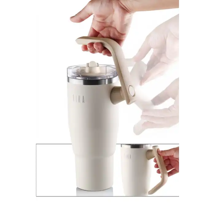 Fika Lumi Bej 1200 Ml Bardak Termos