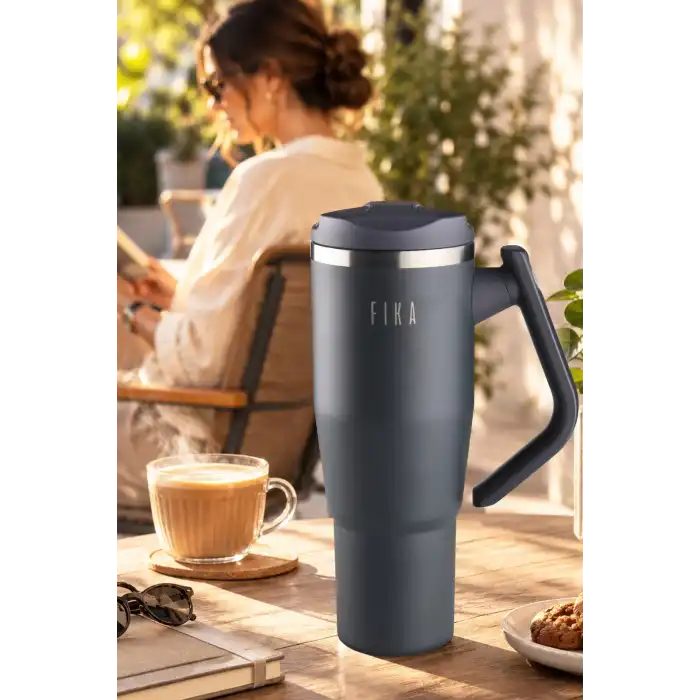 Fika Lumi Siyah 1200 Ml Bardak Termos