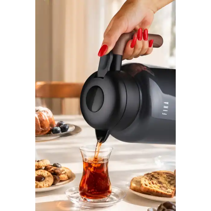 Fika Paeta Siyah 2 L Termos