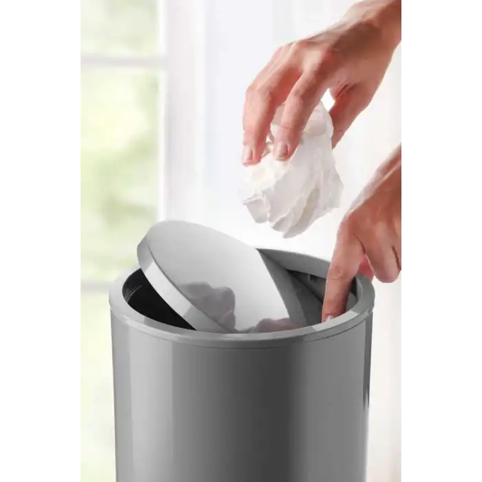 Flores 5 Parça Banyo Seti Gri