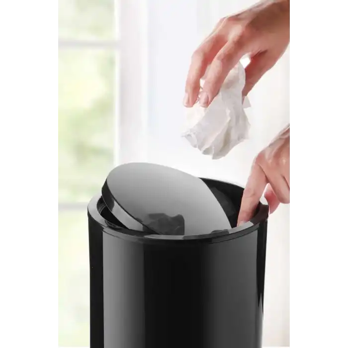 Flores 5 Parça Banyo Seti Siyah