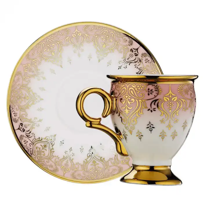 Gonca 6 Kişilik Türk Kahve Fincan Takımı