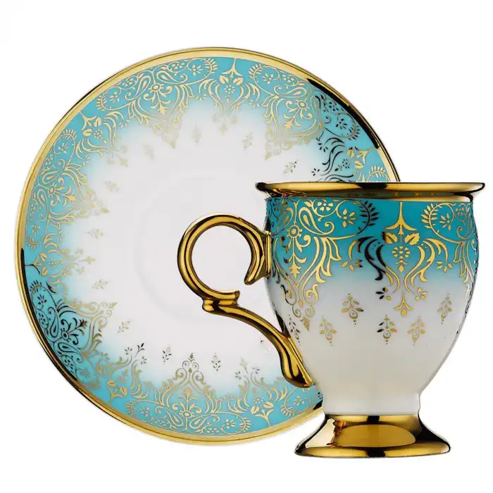 Gonca 6 Kişilik Türk Kahve Fincan Takımı