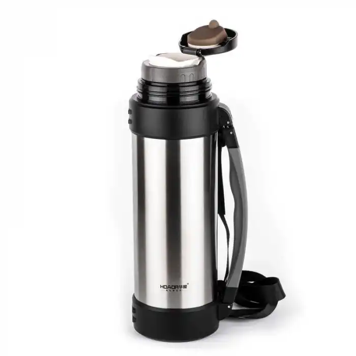 Hoada Paslanmaz Çelik Tutacaklı Termos 1,8 L.