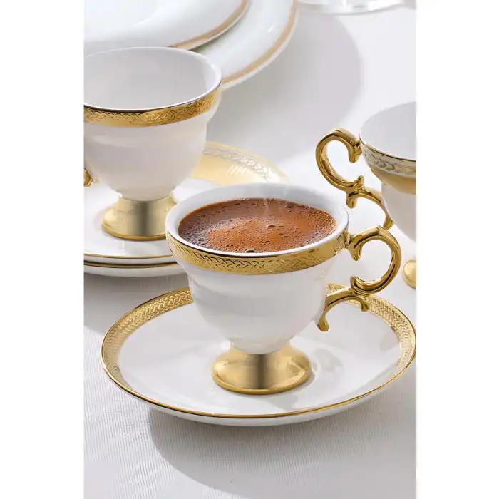 Majesty 6 Kişilik Türk Kahve Fincan Takımı