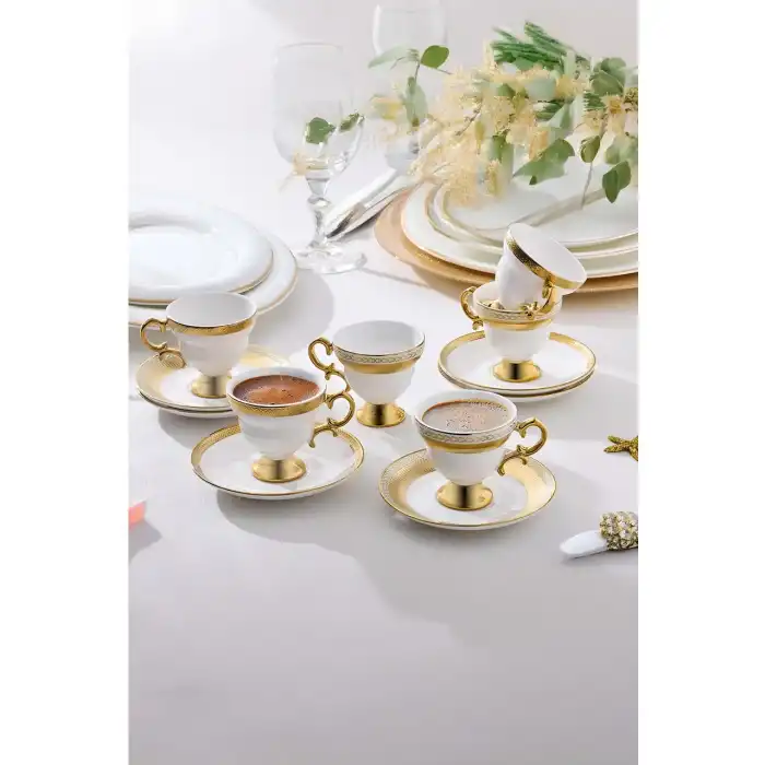 Majesty 6 Kişilik Türk Kahve Fincan Takımı