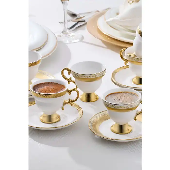 Majesty 6 Kişilik Türk Kahve Fincan Takımı