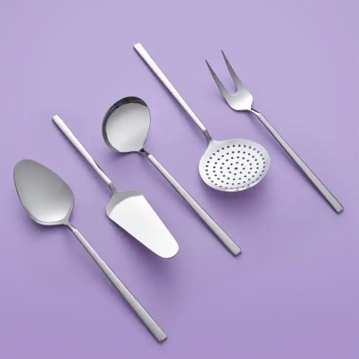 Milano 5 Parça Çelik Servis Seti