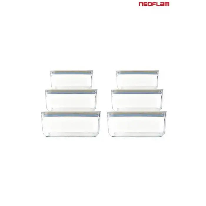 Perfect Seal Cam Saklama Seti 6 Parça