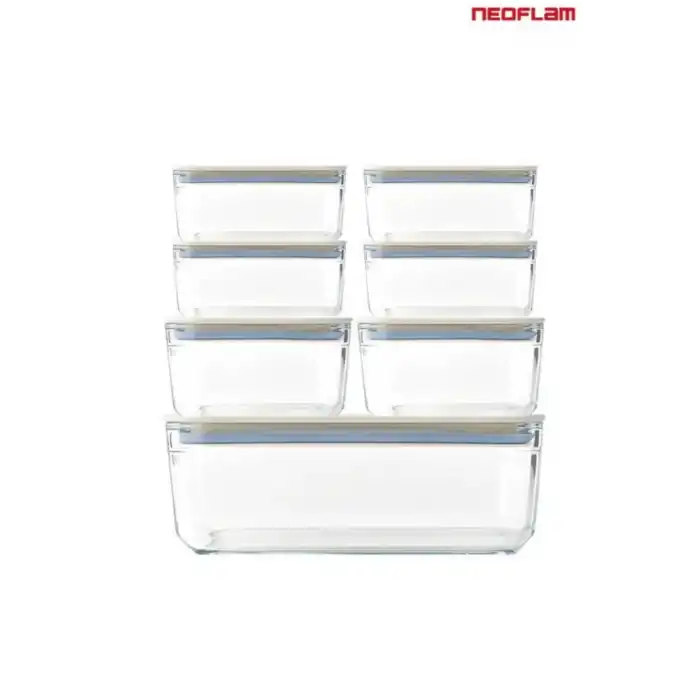 Perfect Seal Cam Saklama Seti 7 Parça