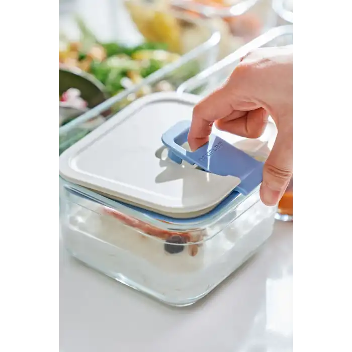 Perfect Seal Kare Cam Saklama Kabı 500 Ml.