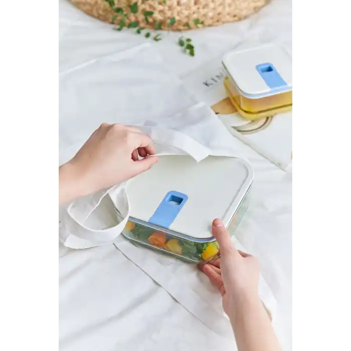 Perfect Seal Kare Cam Saklama Kabı 500 Ml.