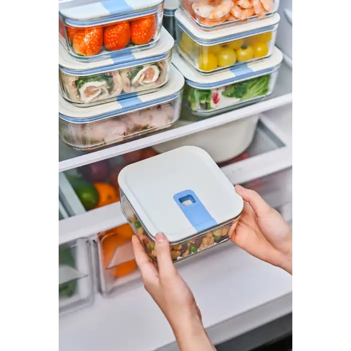 Perfect Seal Kare Cam Saklama Kabı 720 Ml.